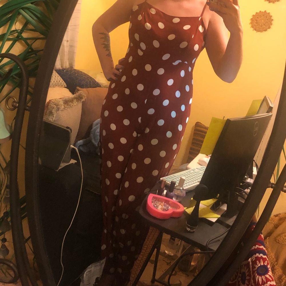 Polka dot jumper